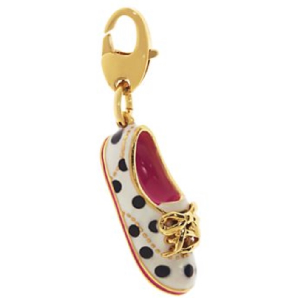 kate spade Pink and Gold Charm